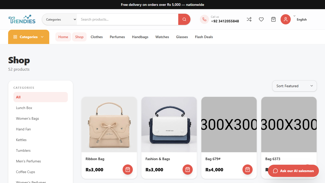 Storefront shop